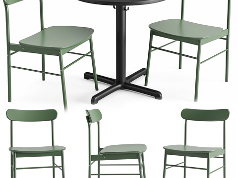  斯滕塞勒罗宁系列桌椅3d模型 