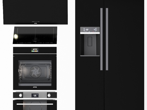  Smeg 技术套装3d模型 