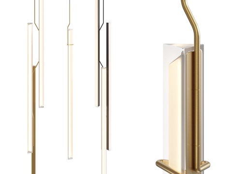  Vibia 光环珠宝灯3d模型 