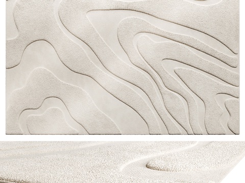 方形地毯3d模型