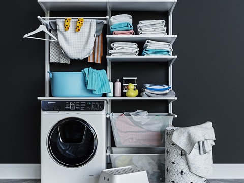  宜家壁挂模块3d模型 