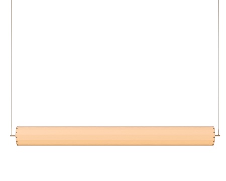 现代中古吊灯 极简奶油风吊灯 北欧简约吊灯 餐厅吊灯 长条吊su模型