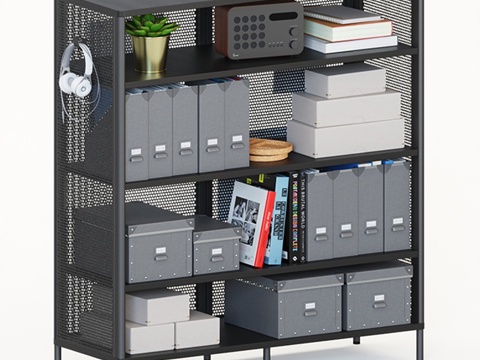  宜家Bekant工作区第二部分3d模型 