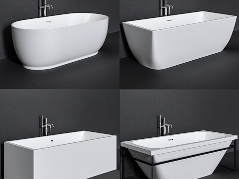  Duravit 卫浴套装13d模型 