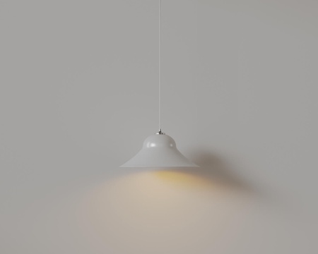  现代极简吊灯 中古奶油风吊灯 北欧简约吊灯 餐厅吊灯 卧室艺su模型 