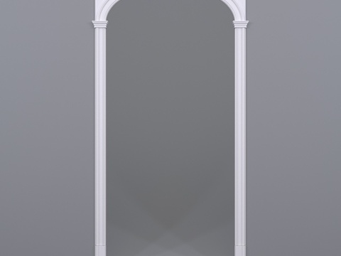  欧普拉斯002拱形装饰3d模型 