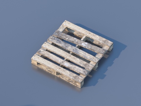  木垫板 木头垫板 垫板 快递垫板3d模型 