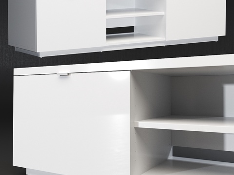  BYAS 电视柜 IKEA3d模型 