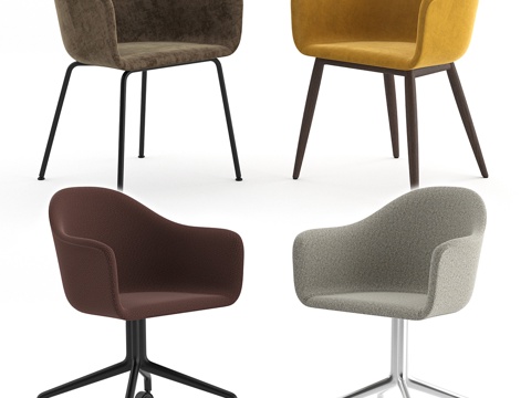  MENU Harbor系列餐椅3d模型 