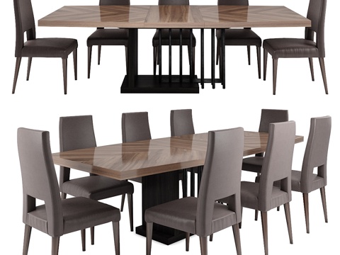  椅子+桌子 Olimpia AlfGrop3d模型 