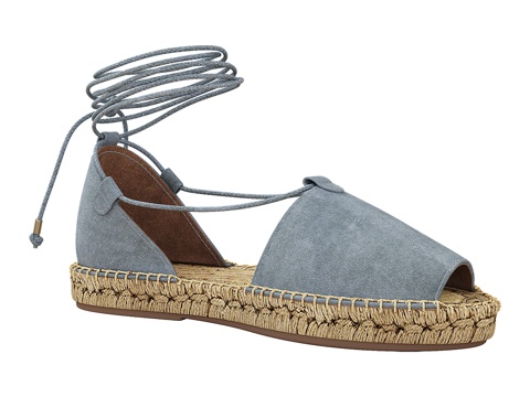  蕾丝绑带Espadrilles Alma蓝凉鞋3d模型 