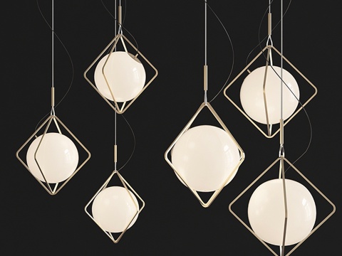  Jack Olantern Brokis 吊灯（Lucie3d模型 