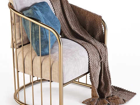  FormItalia 休闲扶手椅 - Charleston3d模型 