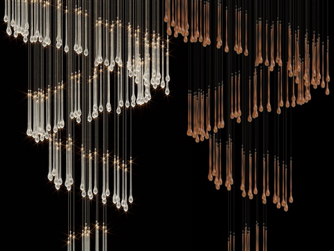  Vargov枝形吊灯3d模型 