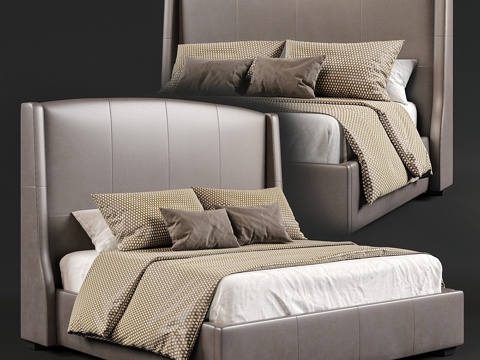  Bernhardt Cooper床3d模型 