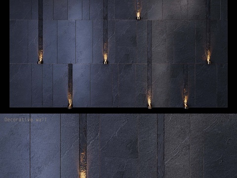  装饰墙 _ PN173d模型 