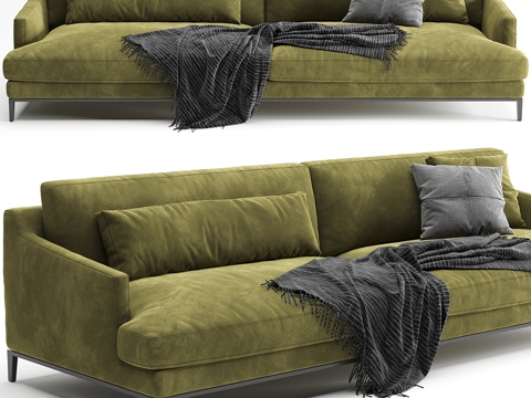  大叶罗汉松 033d模型 