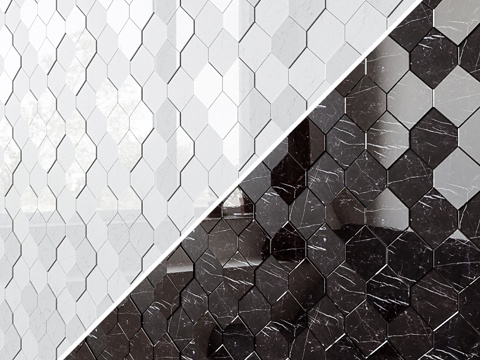  ATLAS CONCORDE MARVEL STONE 六边3d模型 