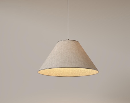  现代极简吊灯 中古奶油风吊灯 北欧简约吊灯 餐厅吊灯 卧室艺su模型 