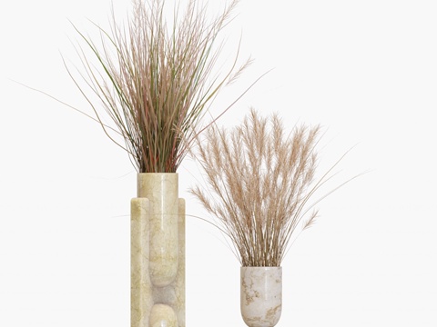  花瓶中的枝条 #16 埃斯克代尔3d模型 