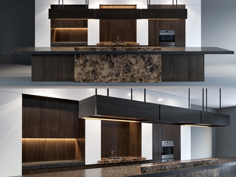 诺尔特厨房3d模型