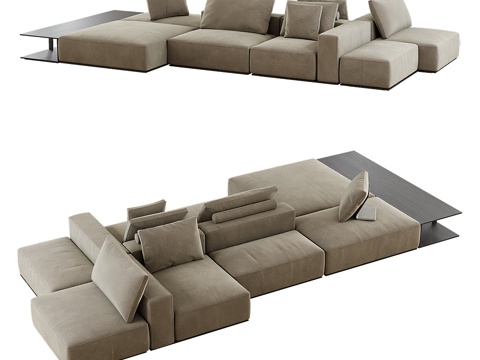 西岸沙发 Poliform3d模型