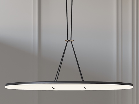  Lukas Pee独家按钮90 LED吊灯3d模型 