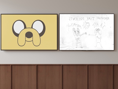  现代电视机 移动电视 激光电视 显示屏 壁挂式电视su模型 