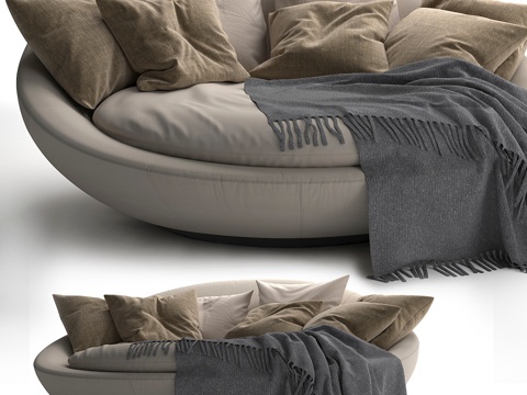  拉库恩岛屿沙发3d模型 