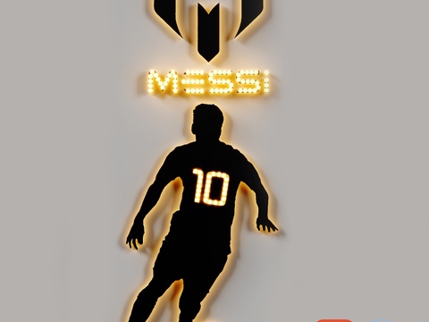  墙面装饰灯3d模型 