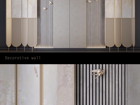  装饰墙6 - 希玛3d模型 