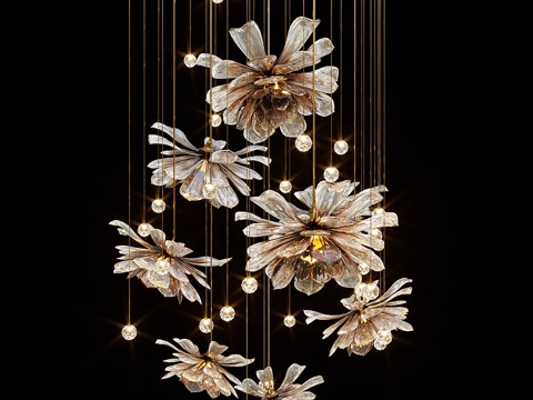  Vargov 吊灯3d模型 