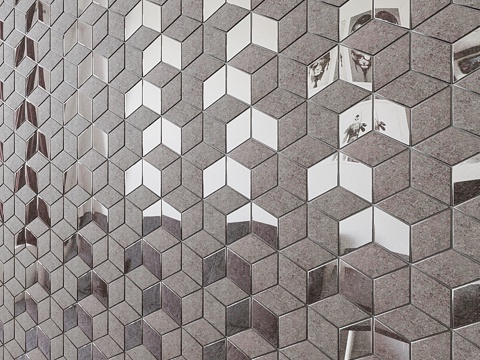  ATLAS CONCORDE KONE 六边形马赛克3d模型 