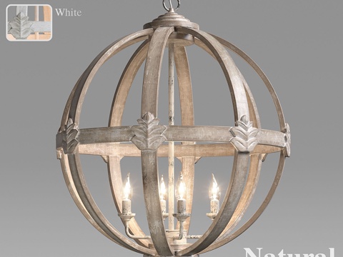  Spence吊灯 Restoration Hardware3d模型 