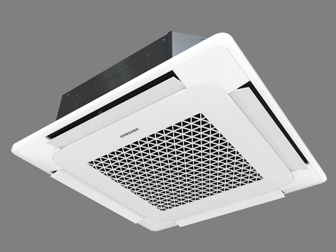  三星嵌入式空调3d模型 