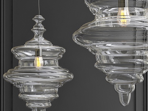  LASVIT Bolshoi The永恒荣耀吊灯3d模型 