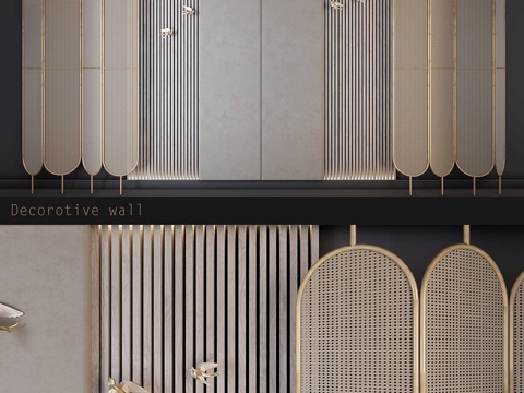  装饰墙7 - 希玛3d模型 