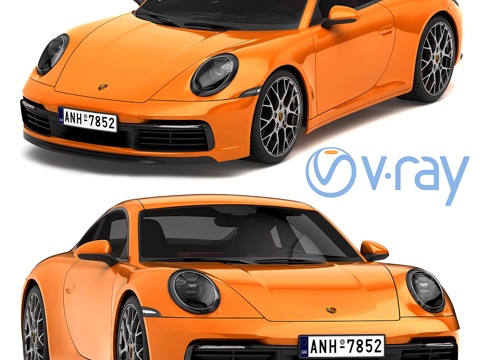  保时捷911卡雷拉S3d模型 