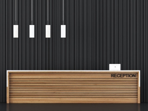  接待区_463d模型 