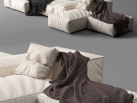  Living Divani超柔系列 - Piero Liss3d模型 