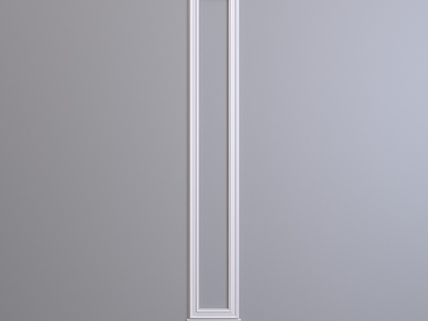  欧普拉斯壁柱。柱头 1.21.005，装饰线脚 1.3d模型 