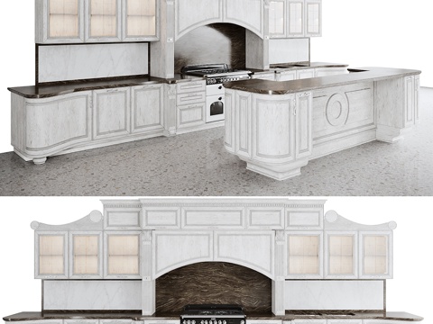  Lube Pantheon厨房系列3d模型 