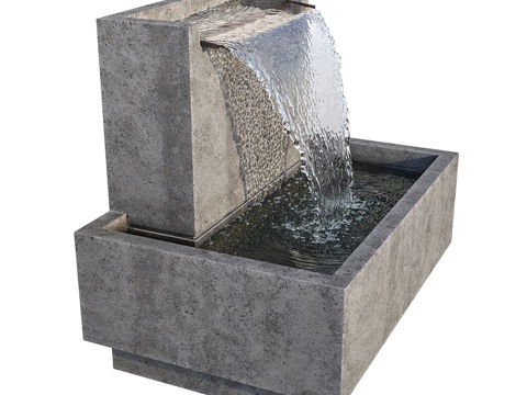  坎帕尼亚喷泉3d模型 