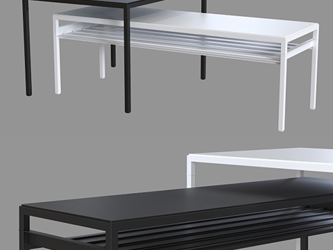  宜家尼博达咖啡桌3d模型 
