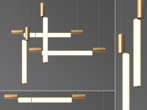  SVL信号吊灯3d模型 