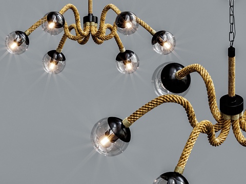  工业复古魔豆3d模型 