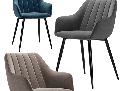  Deephouse. 伯明翰椅. 型号 53561, 5353d模型 