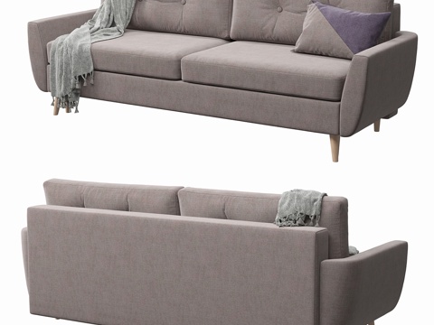  诺福克沙发3d模型 