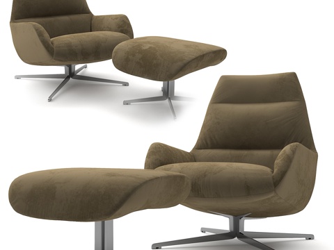  扶手椅 LADY JANE3d模型 