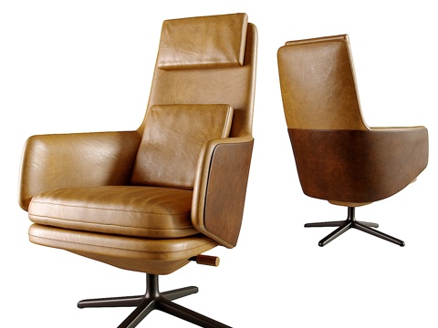  格兰德休闲椅3d模型 